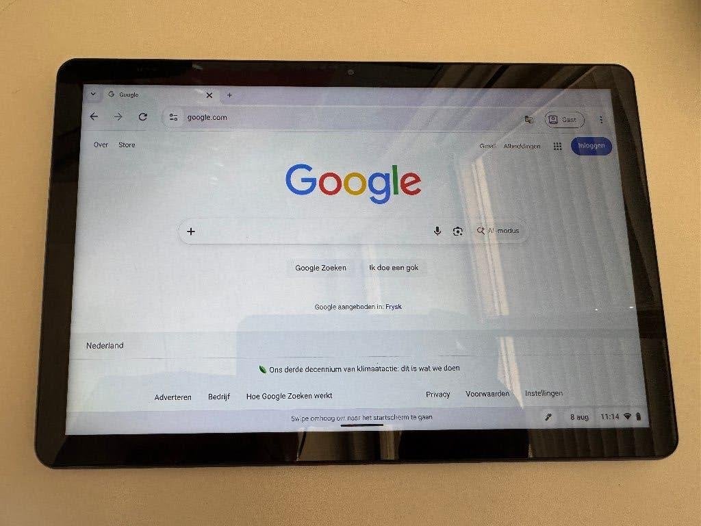 Lenovo chrome tablet chrome OS, Computers en Software, Android Tablets, 10 inch, Gebruikt, Ophalen of Verzenden, Lenovo.
