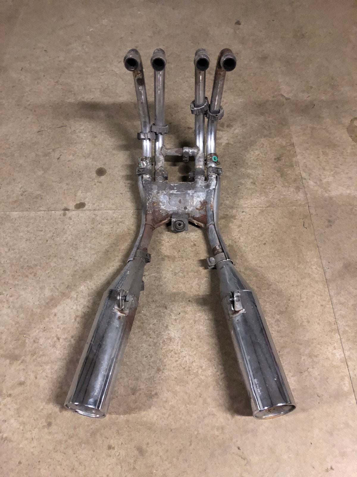 Yamaha YX 600 Radian 1986-1990 Uitlaatsysteem, Motoren, Gebruikt, ., Ophalen of Verzenden, .