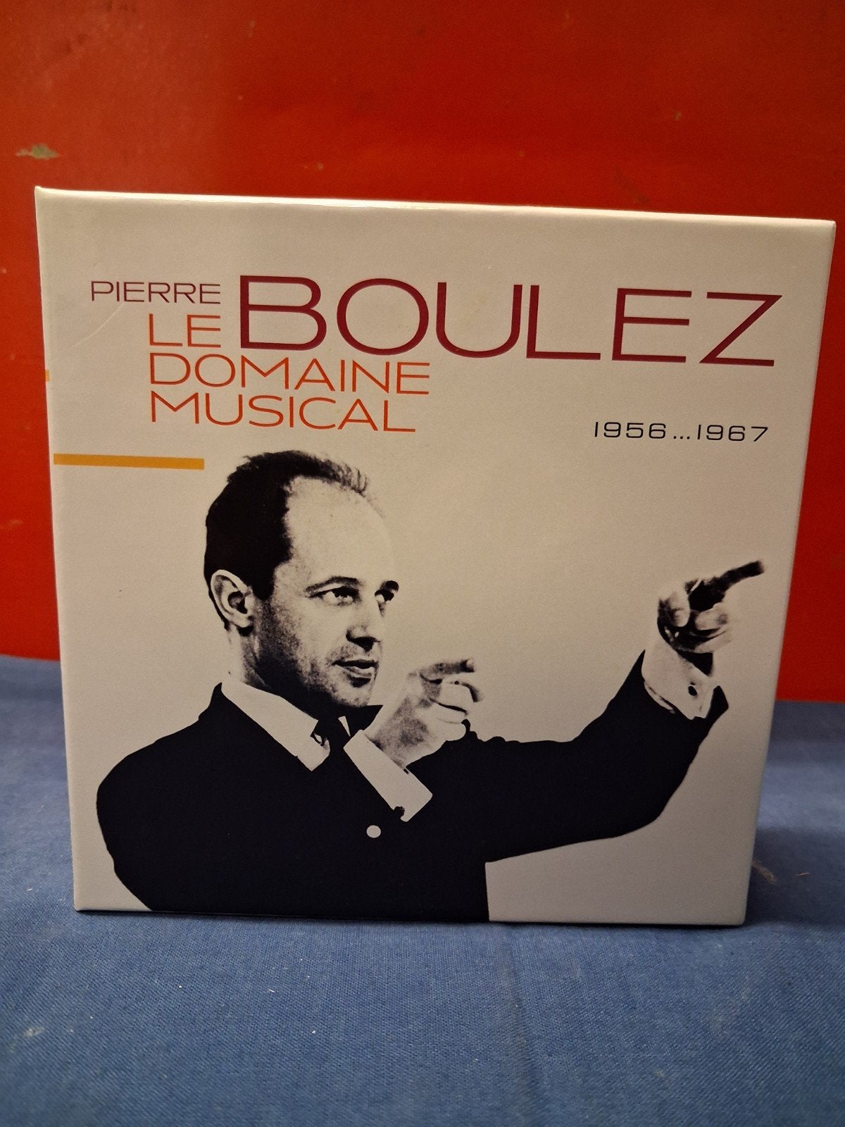 Pierre Boulez - Le Domaine Musical 1956-1967 (10 CD Boxset), Ophalen of Verzenden, Modernisme tot heden, Zo goed als nieuw, Orkest of Ballet