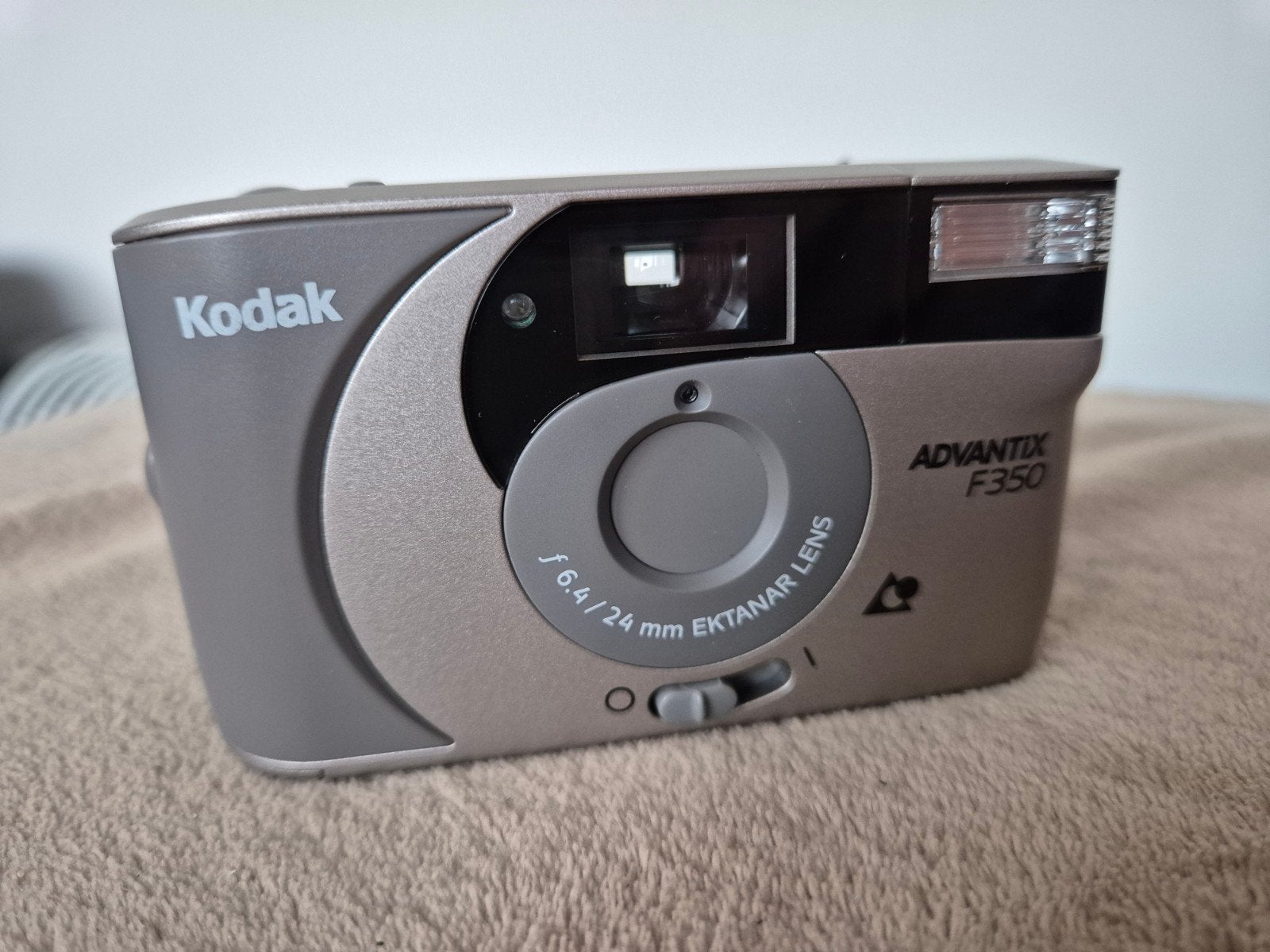 Kodak Advantix F350 Auto Camera met hoesje en handleiding, Ophalen of Verzenden, Gebruikt, Kodak