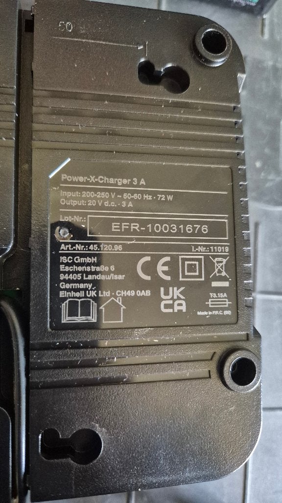 NIEUW! Einhell PXC acculader 3.0A, Verzenden, Nieuw