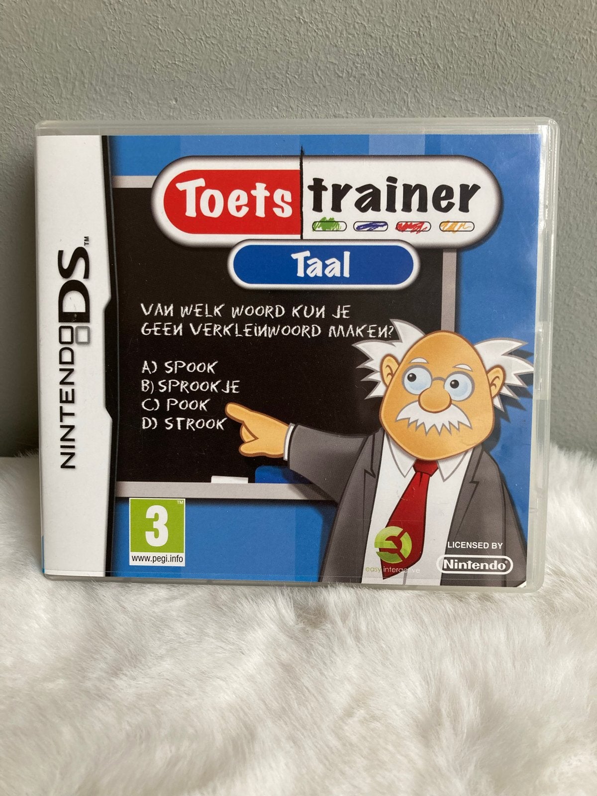 Toets Trainer Taal Nintendo DS - Oefen voor CITO-toets, Puzzel en Educatief, 1 speler, Ophalen of Verzenden, Zo goed als nieuw