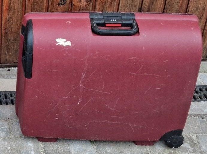 Samsonite koffer, Gebruikt, Hard kunststof, 45 tot 55 cm, 70 cm of meer