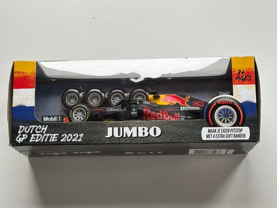 Bburago Red Bull Racing RB16B Max Verstappen 1:24, Ophalen of Verzenden, Nieuw, Auto, Bburago