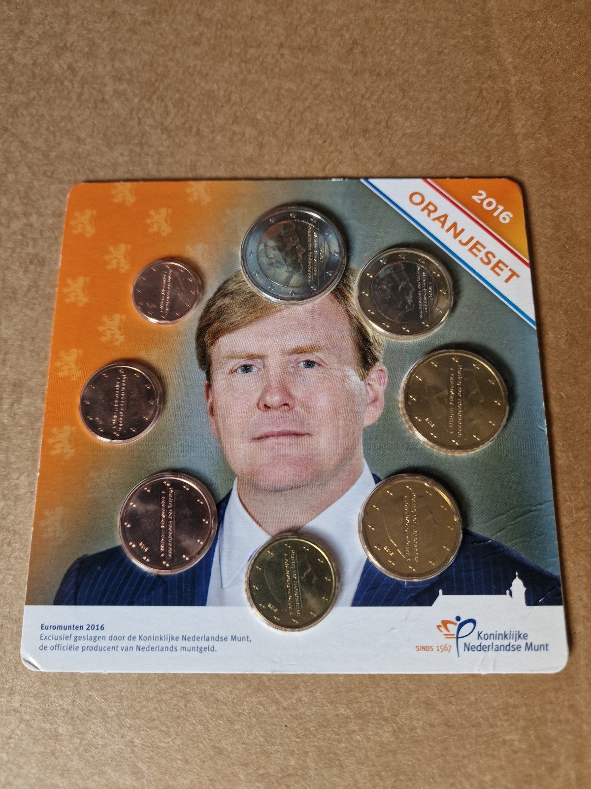 Oranjeset 2016, Ophalen of Verzenden, Koningin Beatrix, Euro's, Setje