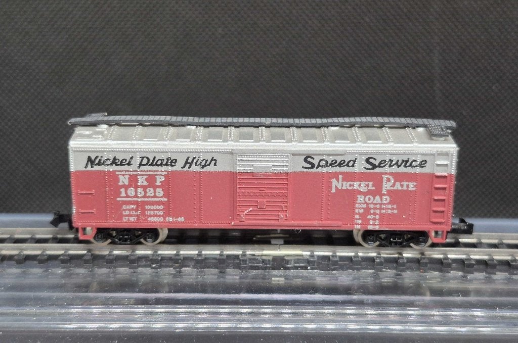 AHM - 40ft Steel Reefer "Nickel Plate" (16376), Overige merken, Gebruikt, Gelijkstroom, Wagon
