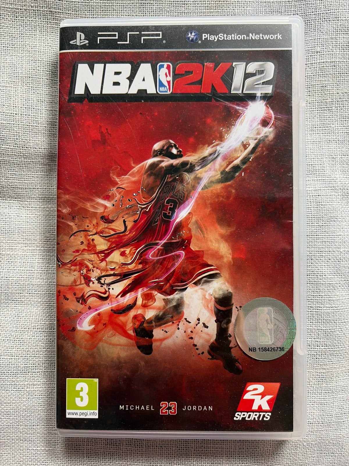 NBA 2K12 PSP - Basketbalgame met Michael Jordan, Gebruikt, 1 speler, Ophalen of Verzenden, Vanaf 3 jaar