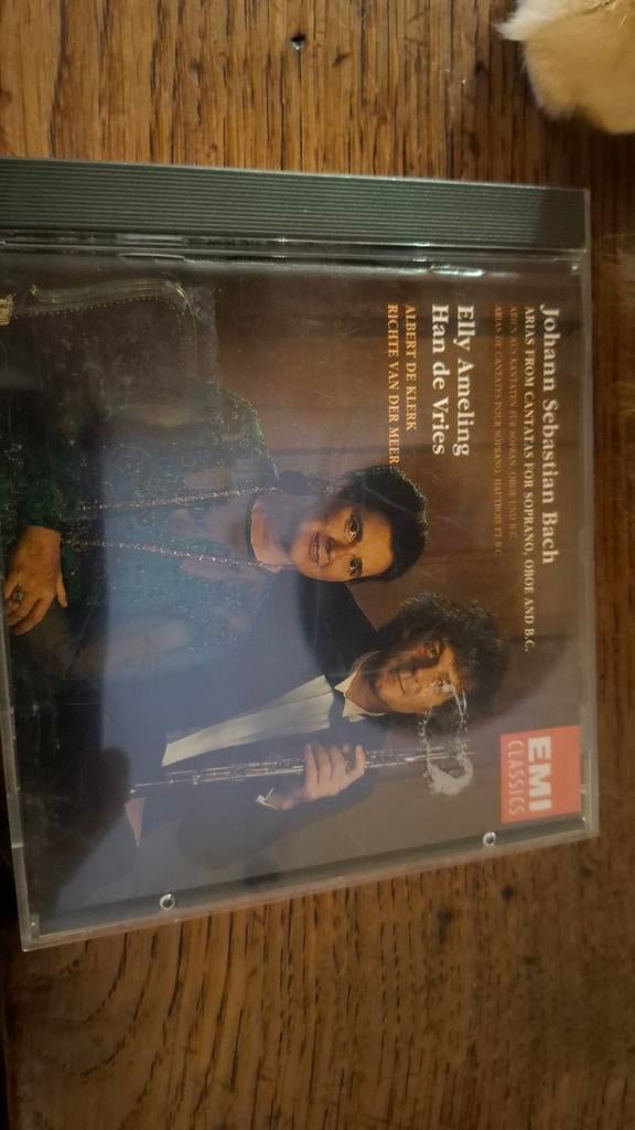 CD Johann Sebastian Bach - Arias - Ely Ameling, Cd's en Dvd's, Cd's | Klassiek, Ophalen of Verzenden, Barok, Gebruikt, Vocaal