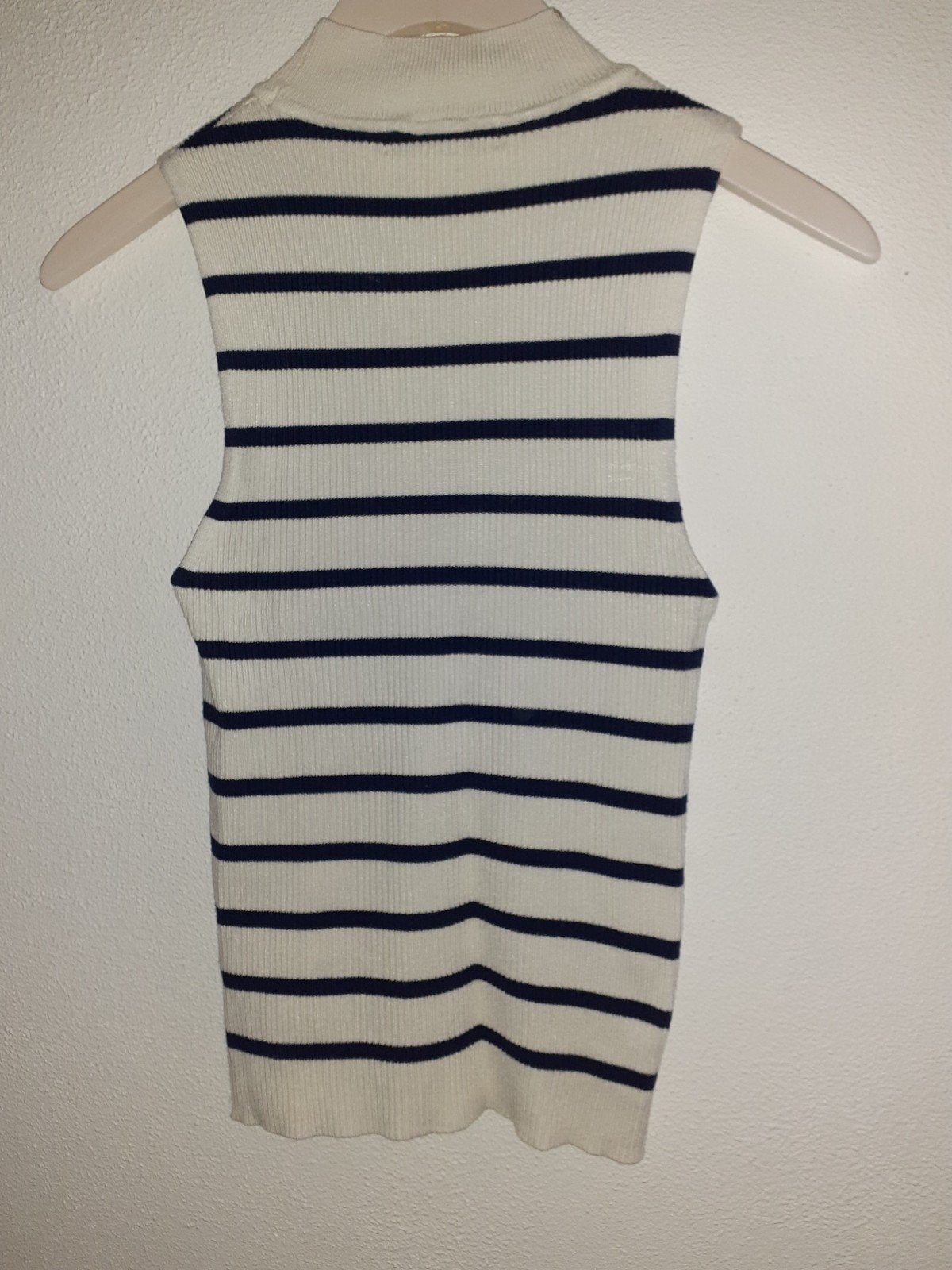 Mouwloos gestreept top Costes maat xs, Kleding | Dames, Tops, Ophalen, Blauw, Zo goed als nieuw, Zonder mouw