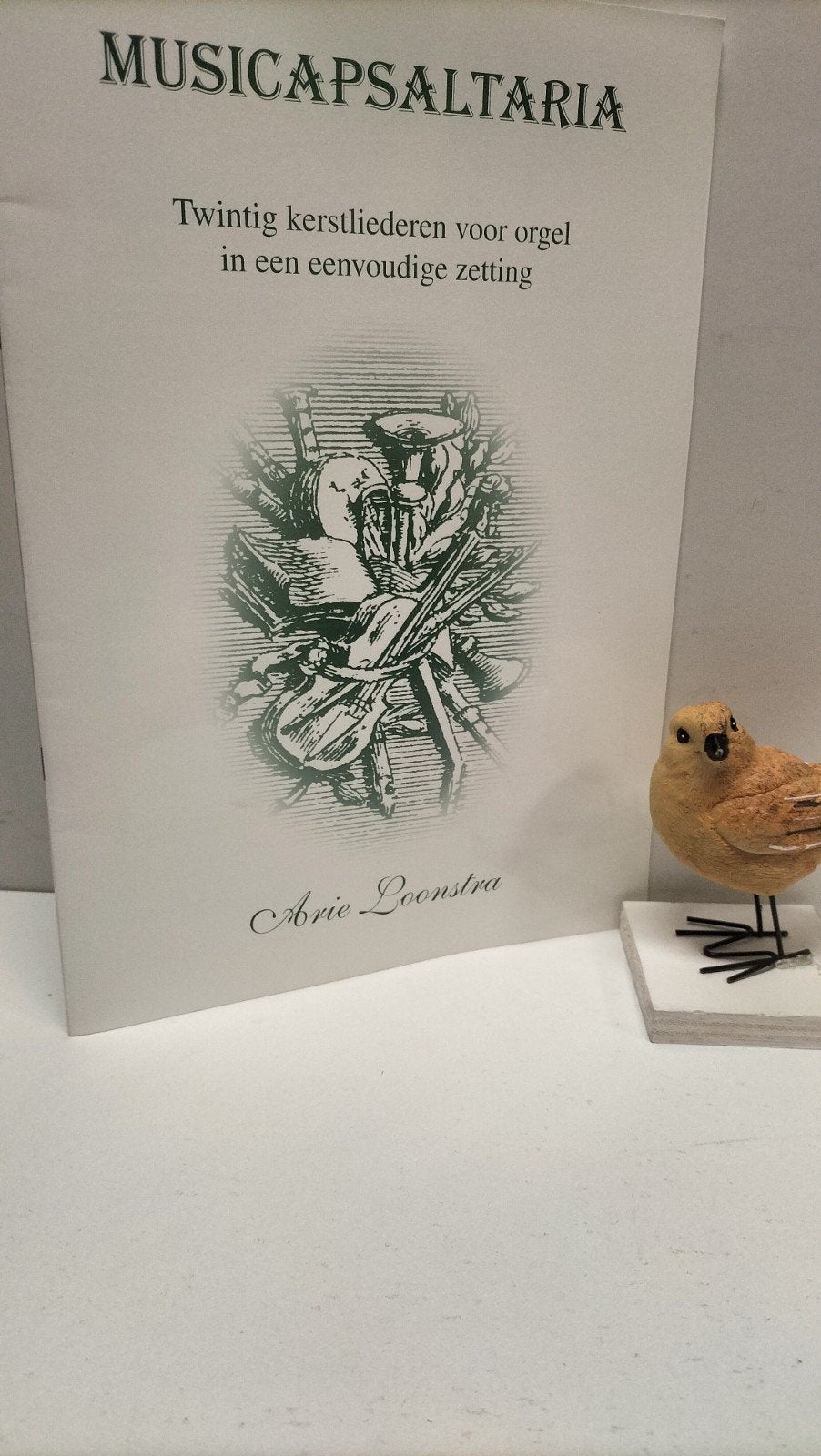 Loonstra, Arie; Twintig kerstliederen voor orgel, Gebruikt, Ophalen of Verzenden, Keyboard, Religie en Gospel