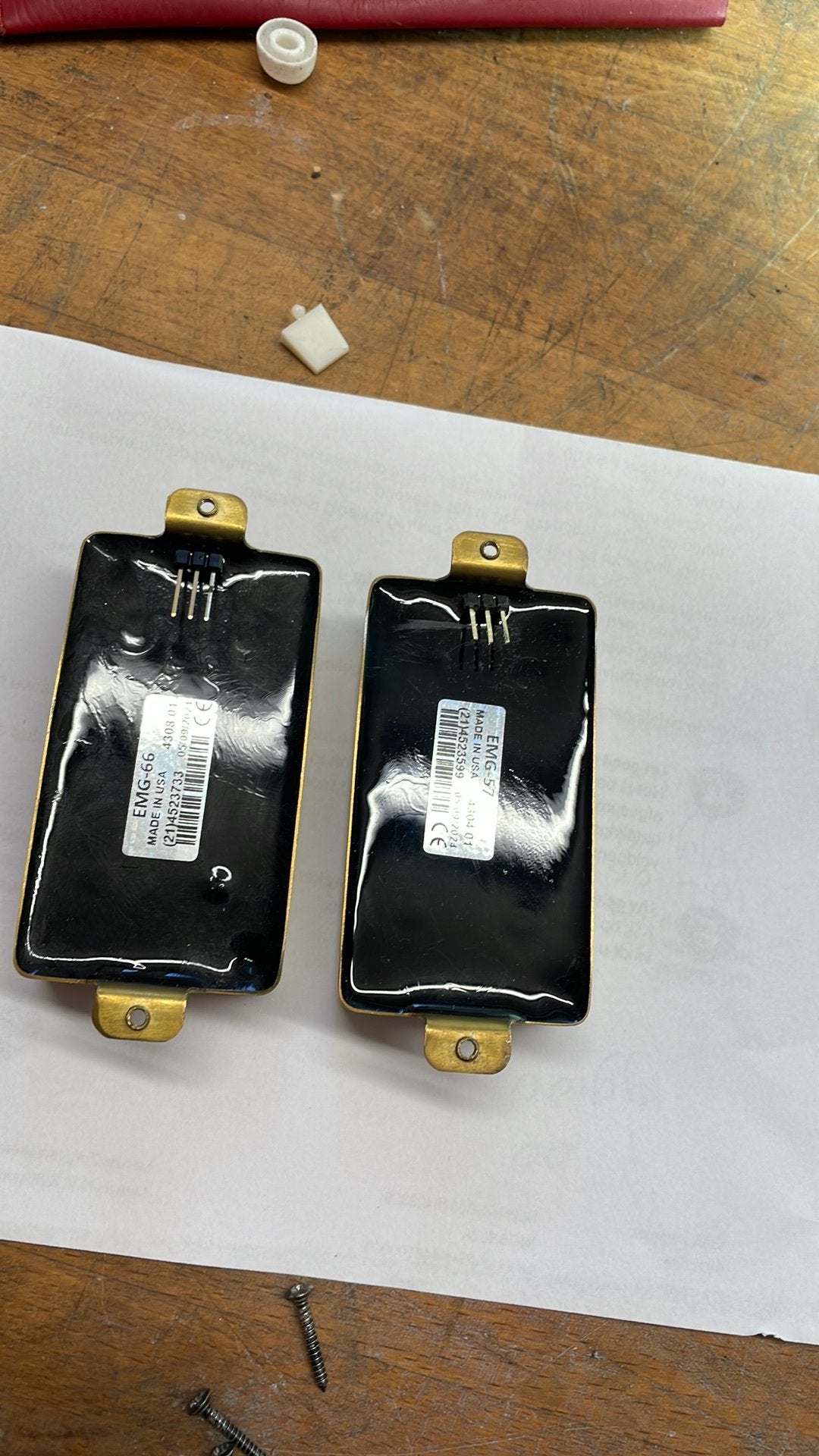 EMG pick ups, Ophalen of Verzenden, Gebruikt, Elektrische gitaar