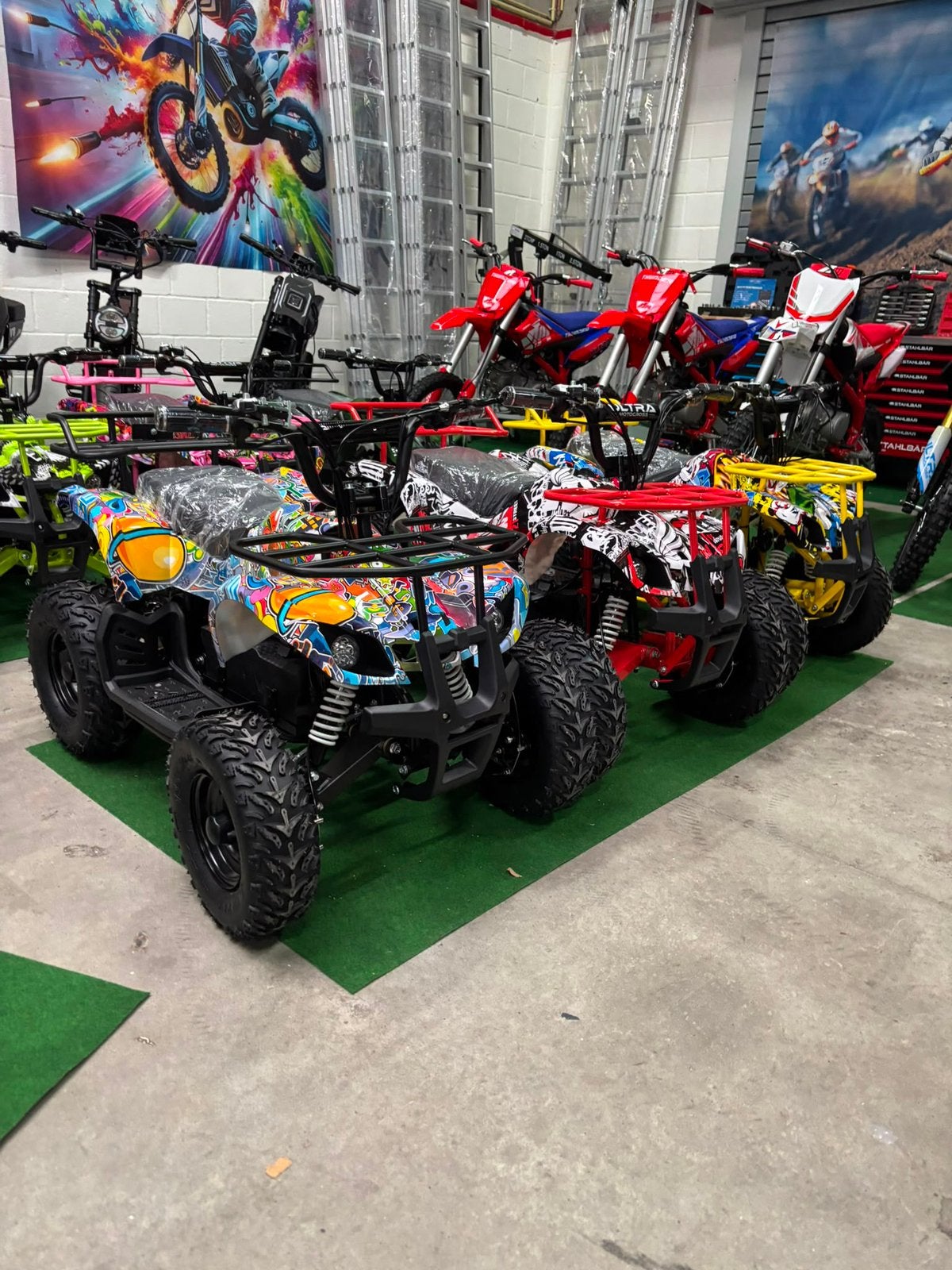 Nieuw Ultra Motocross Offroad Elektrische Kinderquad 1000W, Nieuw