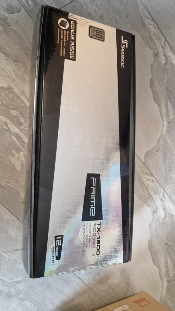 PRIME TX-1600 PSU 80 PLUS TITANIUM, Ophalen of Verzenden, Nieuw
