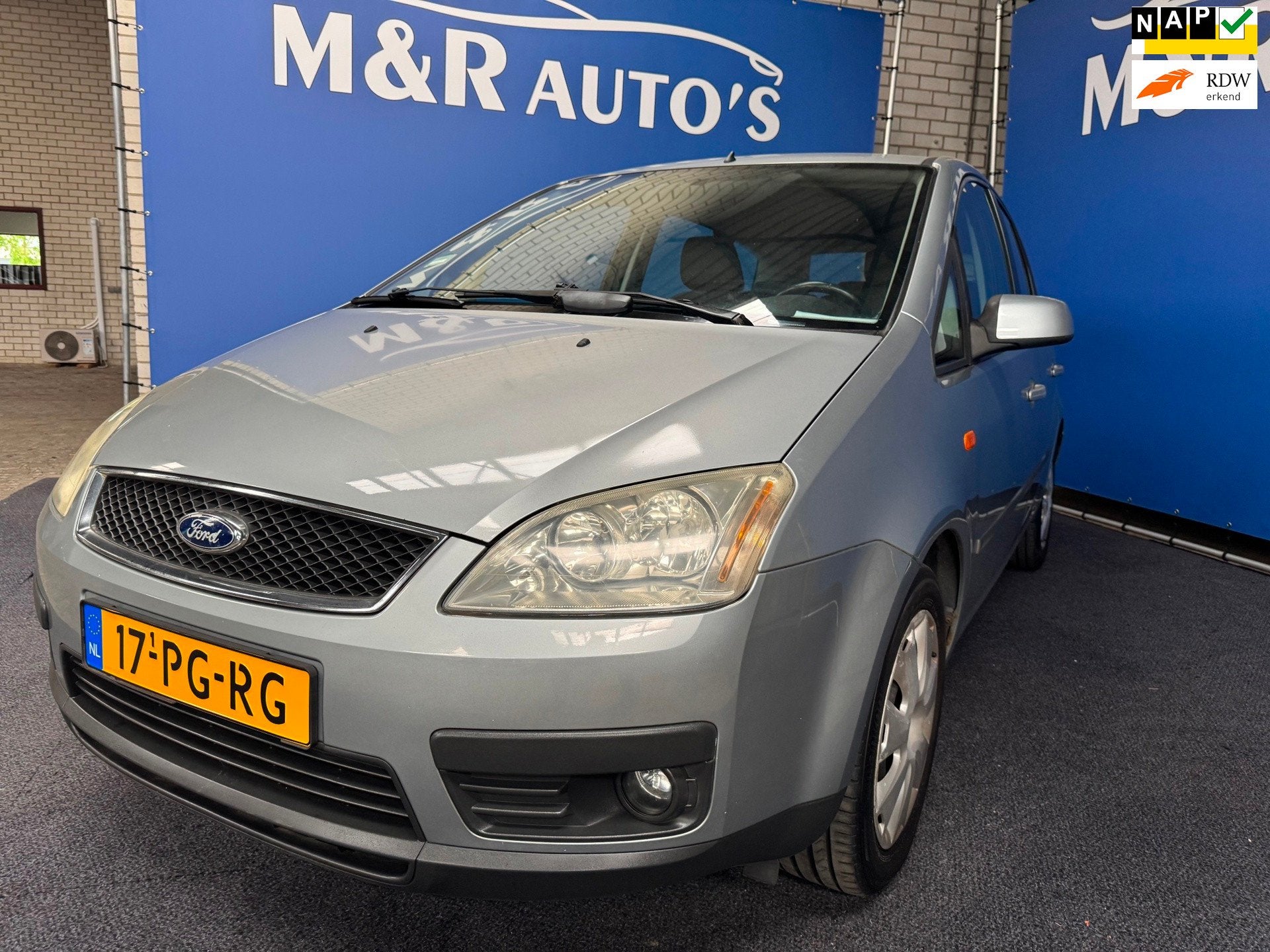 Ford Focus C-Max 1.8-16V Trend Nieuwe Apk, Auto's, Voorwielaandrijving, Stof, Gebruikt, 1287 kg