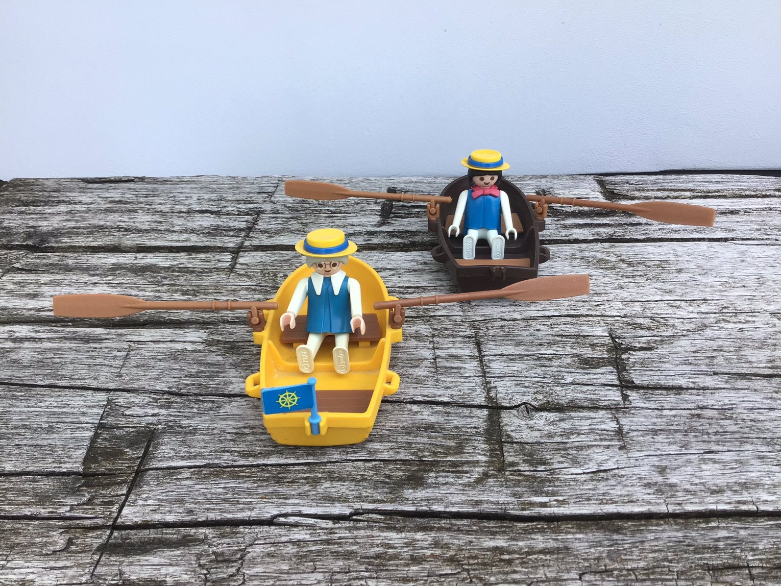 Vintage Playmobil 1974 - jij en ik in 2 bootjes, Ophalen of Verzenden, Zo goed als nieuw