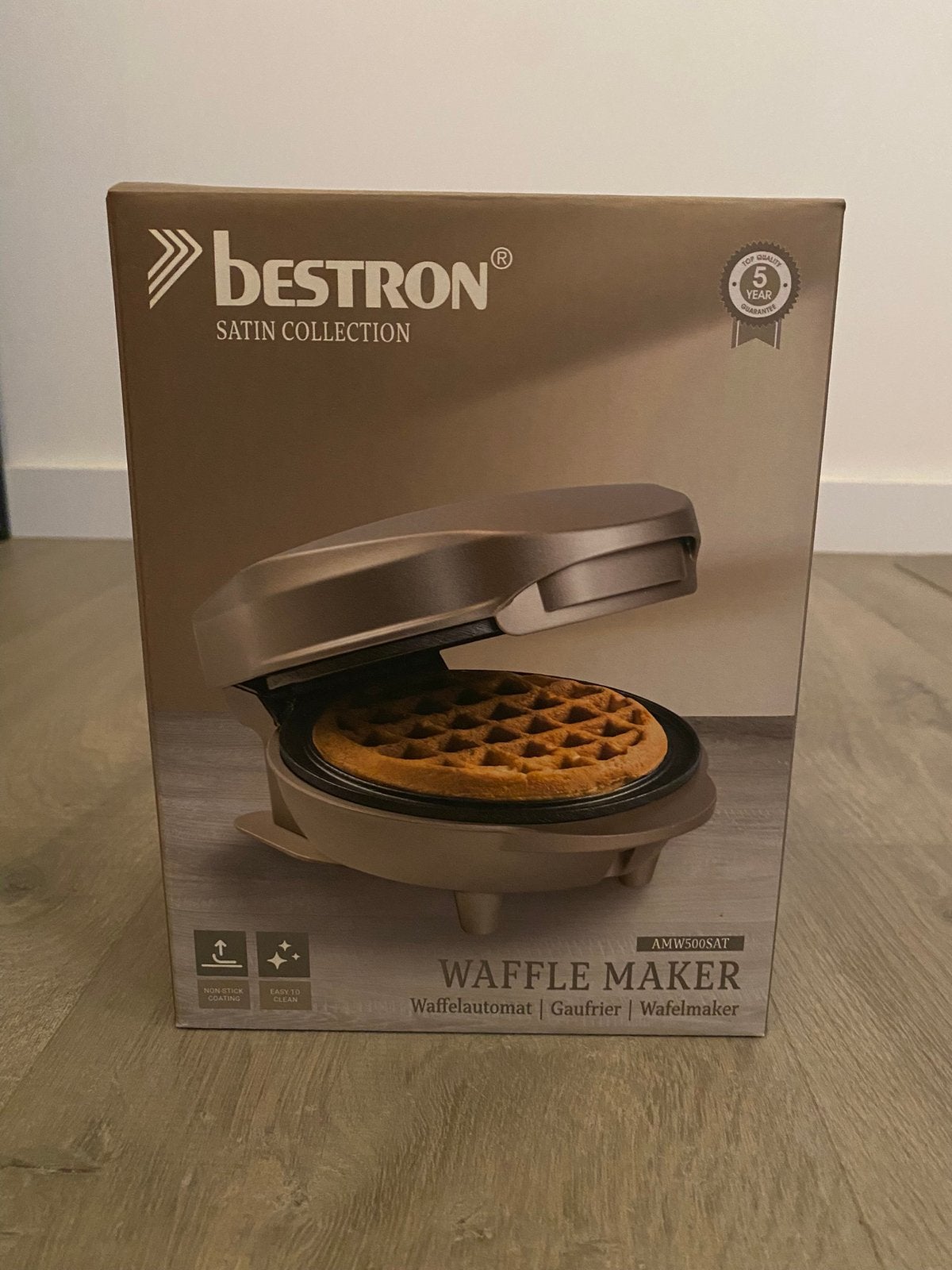 Bestron Mini Wafelijzer - Nieuw in doos!, Ophalen of Verzenden, Nieuw