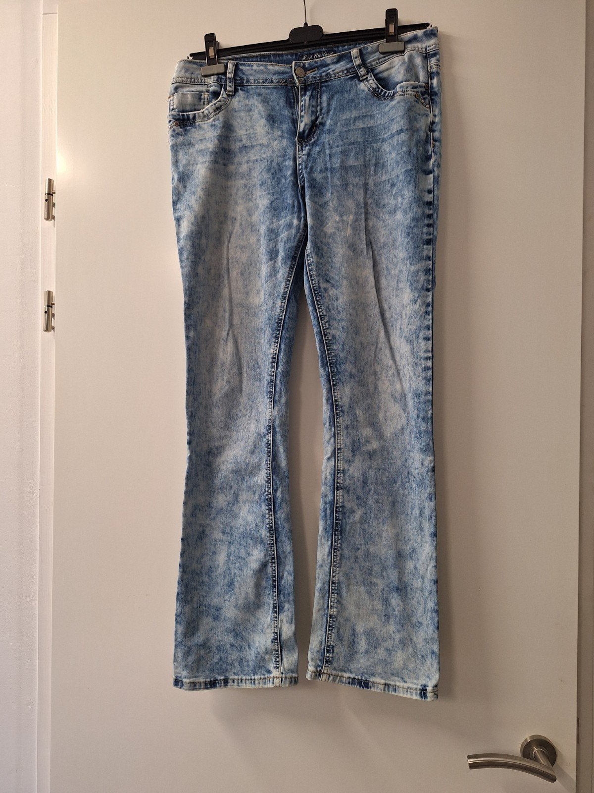 Red Button flared jeans, maat W33-W36 (confectie 42/44), Kleding | Dames, Spijkerbroeken en Jeans, Blauw, Ophalen of Verzenden
