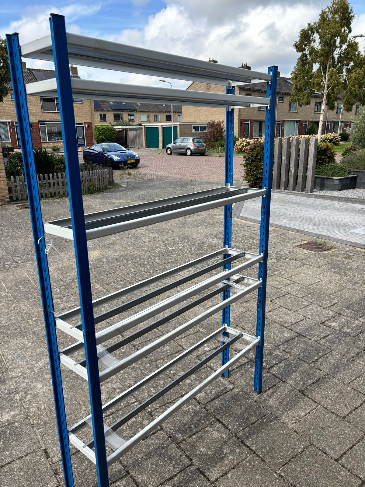 Heavy duty stellingkast - 200cm hoog (ook 2x 100cm), Ophalen, Gebruikt