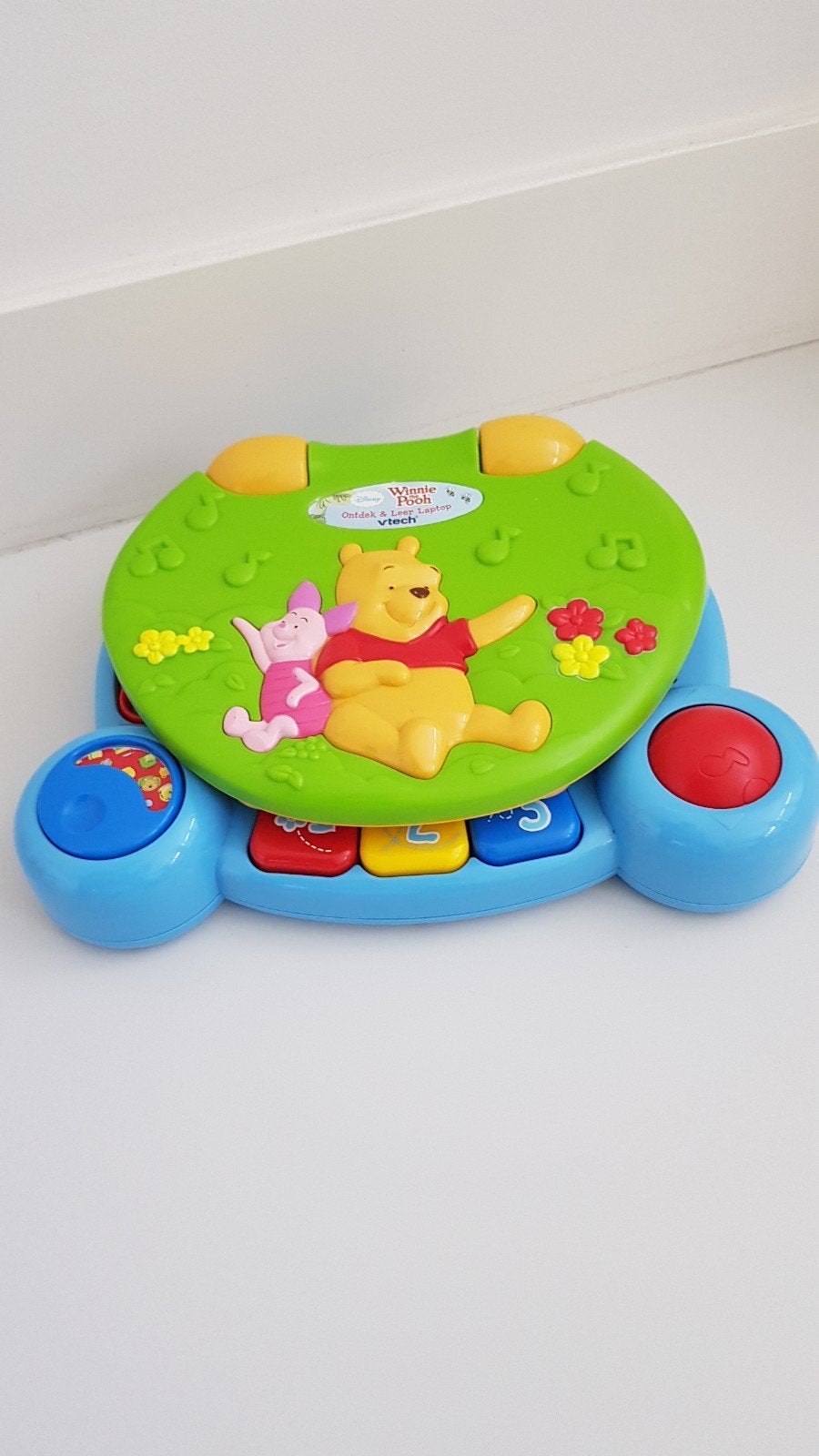VTech Winnie de Poeh Speelpaneel met Geluid en Licht, Ophalen, Zo goed als nieuw, Overige typen, Met licht