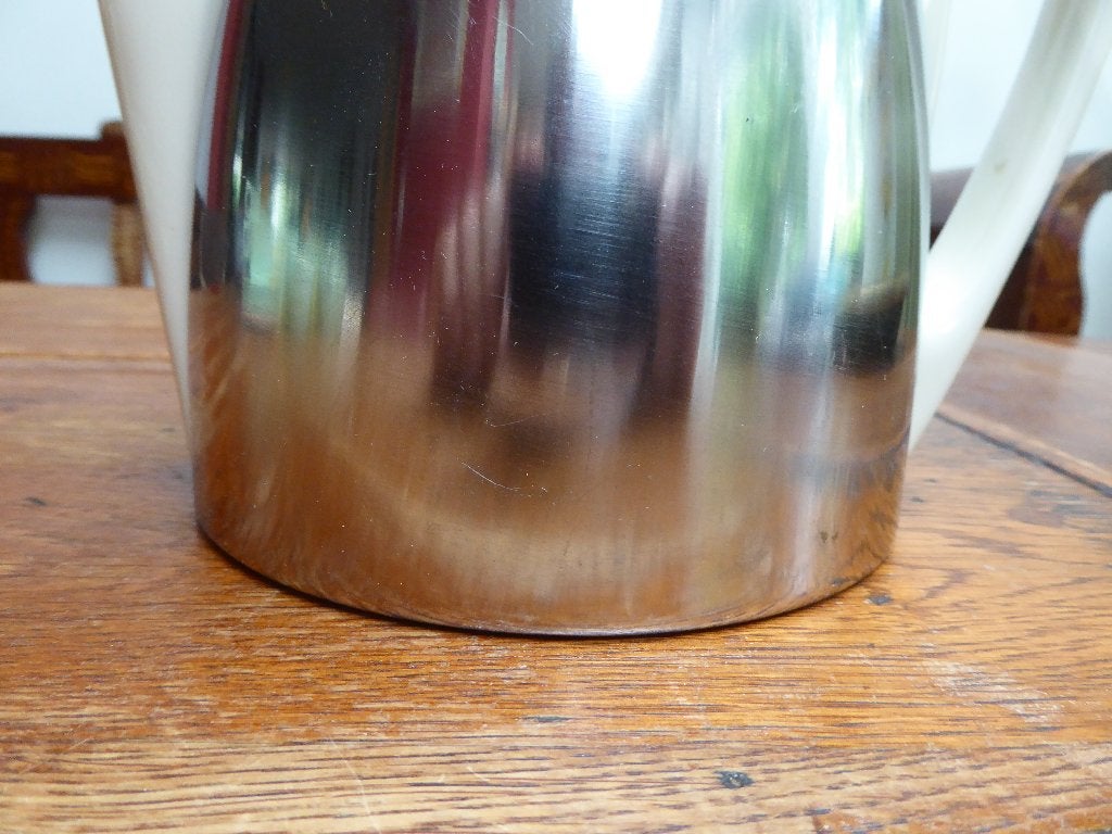 Vintage koffiekan met warmhoudmantel, Furstenberg, Antiek en Kunst, Ophalen of Verzenden