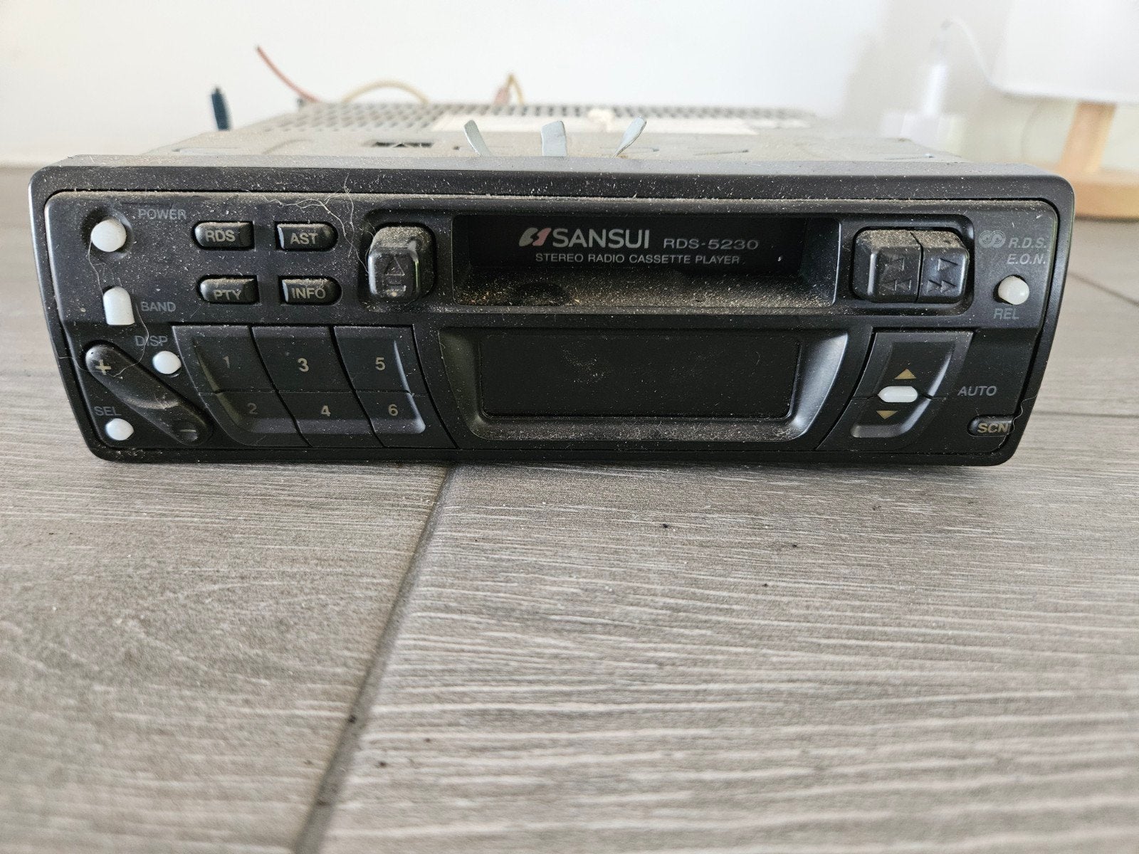 Sansui RDS-5230 Stereo Radio Cassette Speler, Auto diversen, Ophalen of Verzenden, Gebruikt
