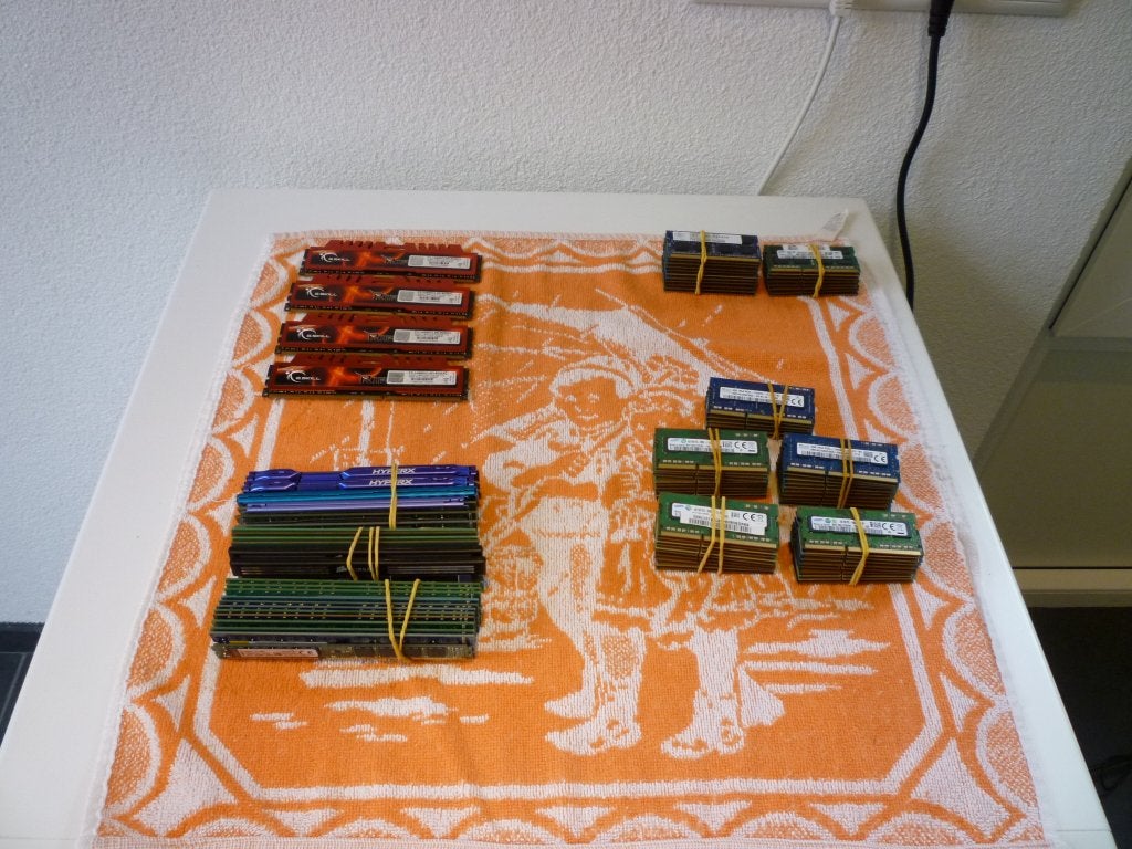 Diverse ramgeheugen DDR3 4GB, Gebruikt, DDR3, Ophalen of Verzenden, 1600MHz