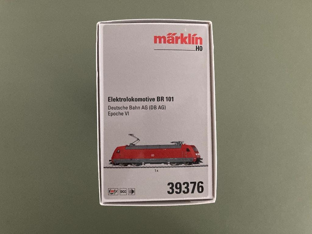 Märklin H0 / 39376 Electrische locomotief BR 101 (DB AG), Hobby en Vrije tijd, Modeltreinen | H0, Gebruikt, Locomotief, Gelijkstroom of Wisselstroom