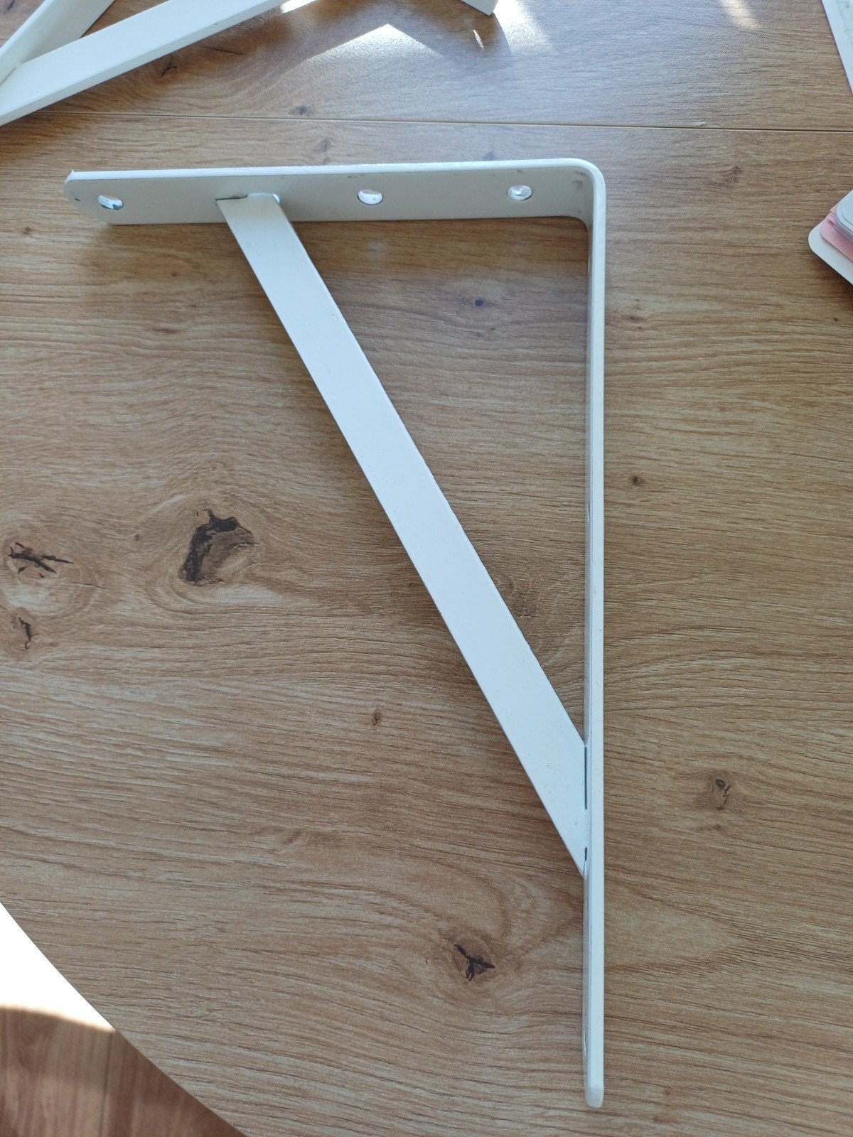 12 Witte Plankdragers 200x300 mm, Ophalen, Gebruikt