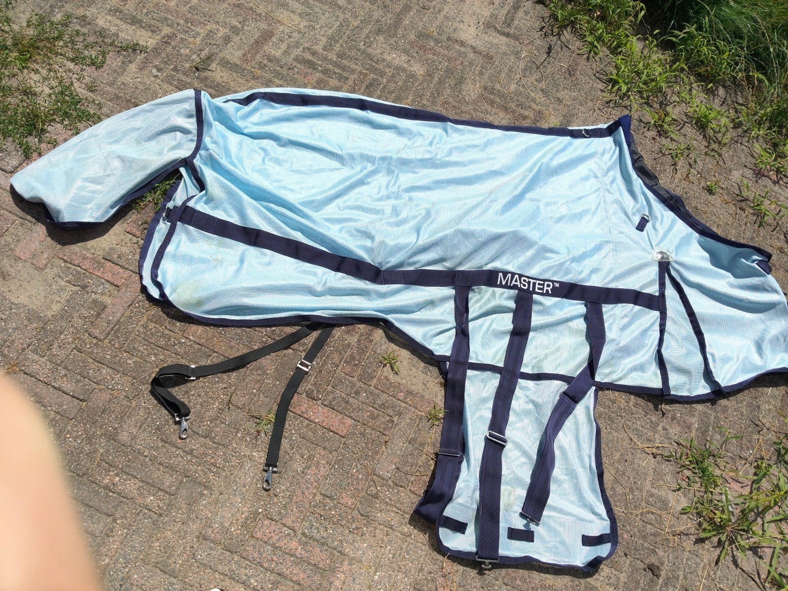Nieuwe vliegendeken incl losse hals. Master, maat 205, Dieren en Toebehoren, Nieuw, Ophalen of Verzenden, Eczeemdeken, Afneembare hals