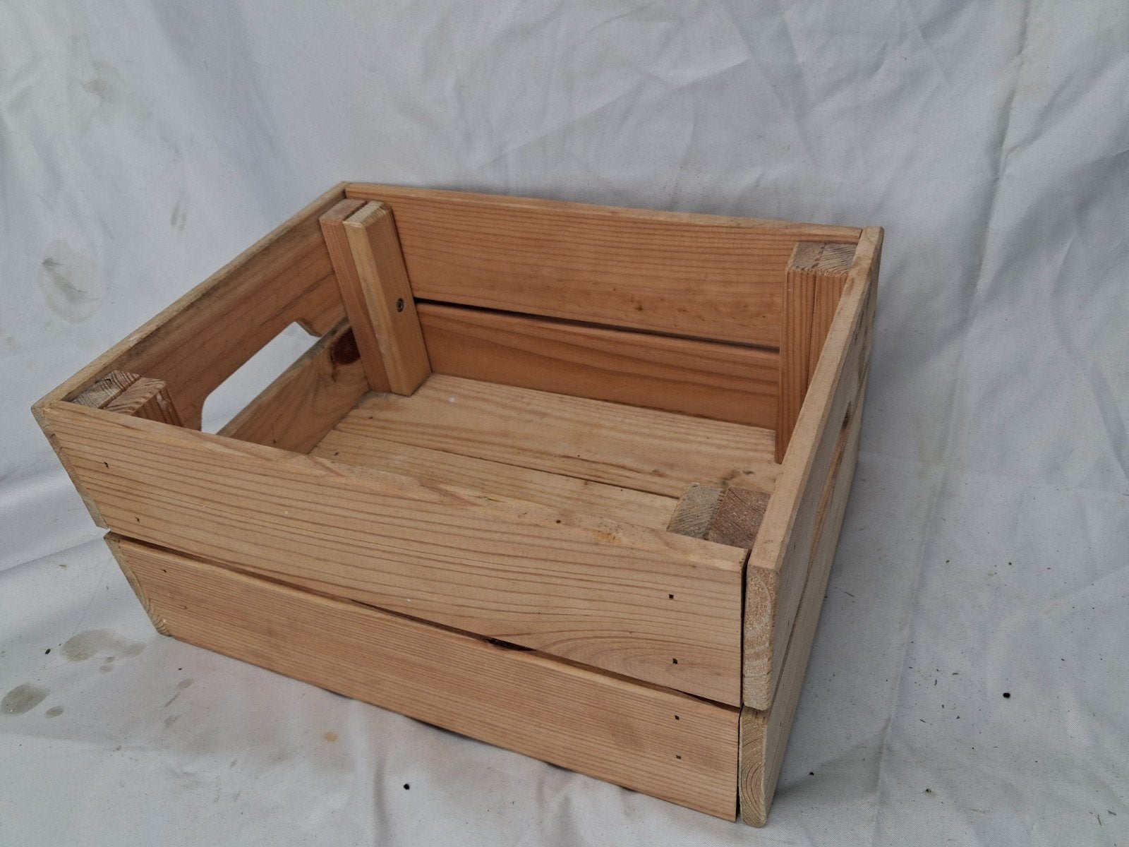 Houten kratje  - Multifunctionele opbergkrat, Gebruikt, Minder dan 35 cm, Minder dan 50 cm, Ophalen of Verzenden