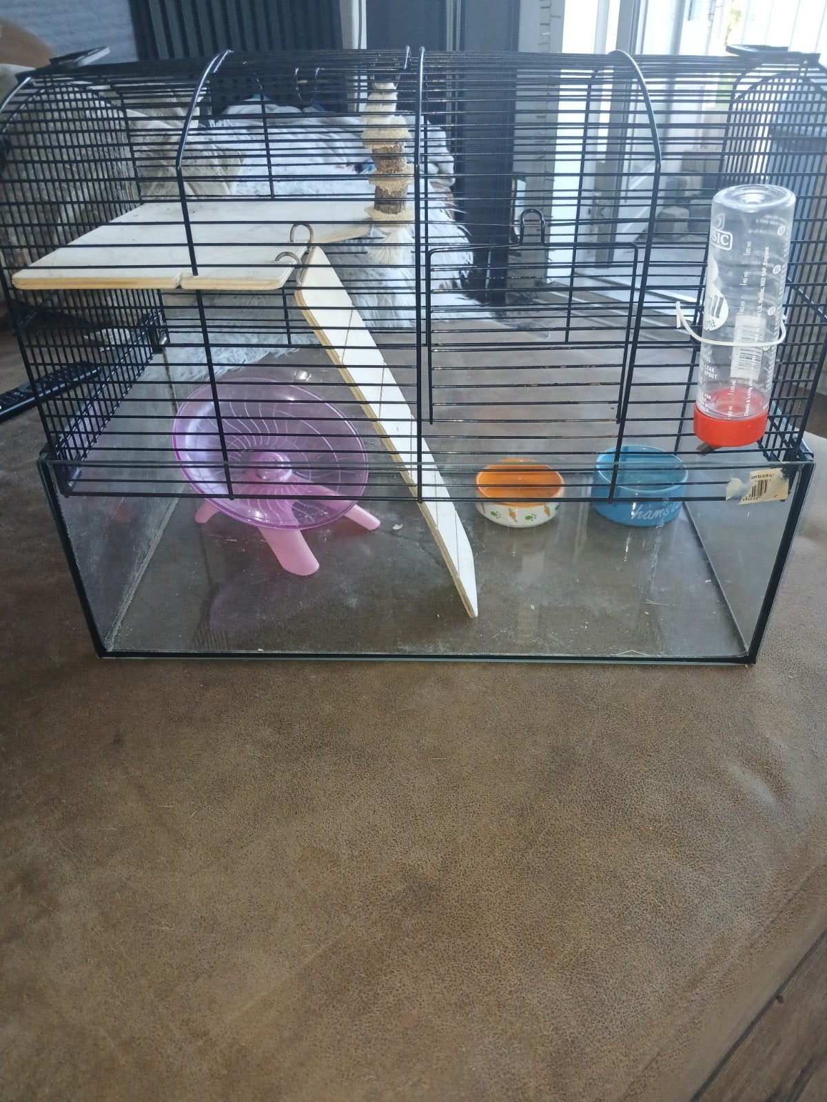 Hamsterkooi, Dieren en Toebehoren, Knaagdieren en Konijnen | Hokken en Kooien, Kooi, Minder dan 75 cm, Zo goed als nieuw, Hamster