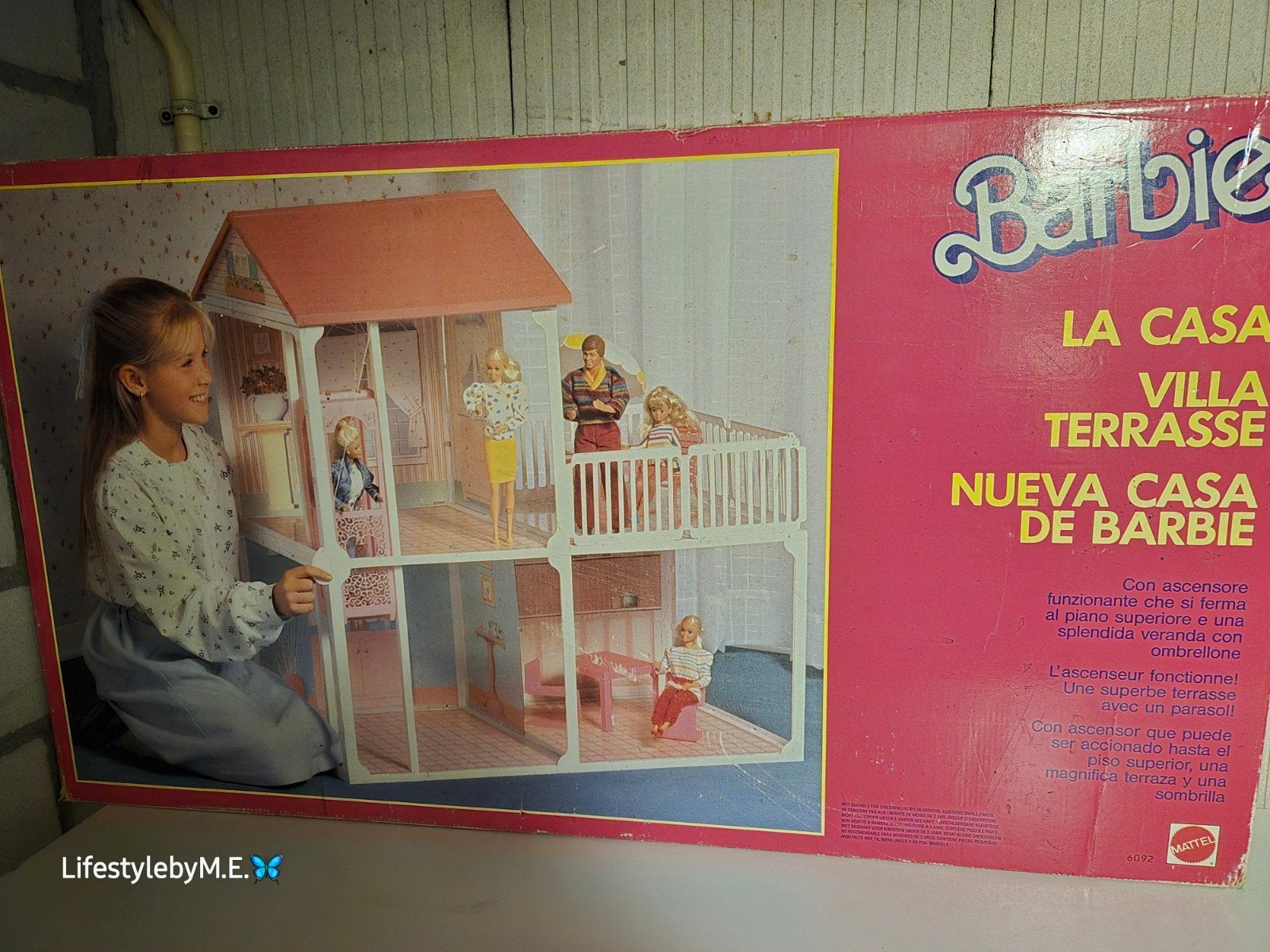 Barbie huis jaren 80, Ophalen of Verzenden, Zo goed als nieuw, Toebehoren