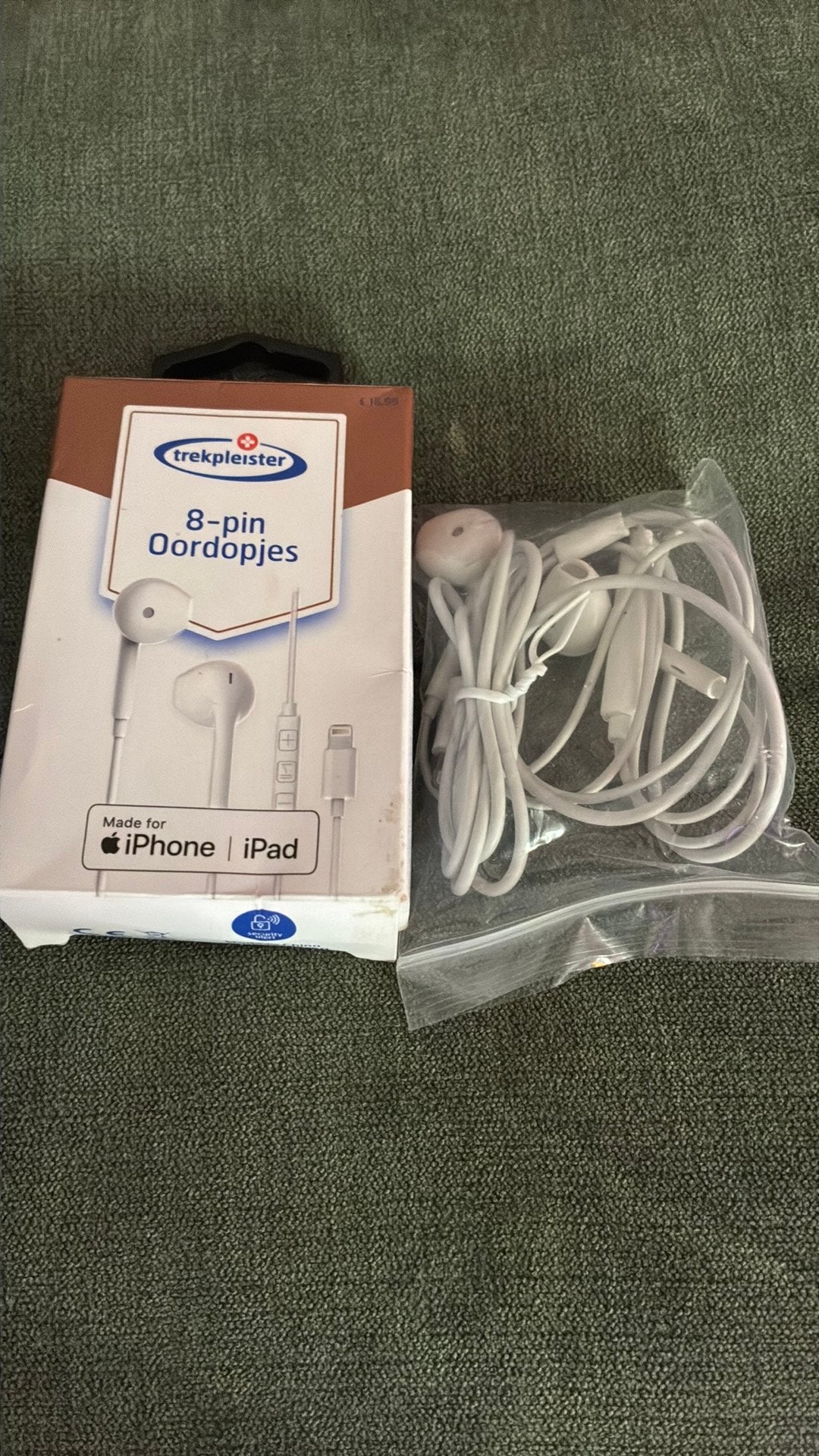 Oordopjes voor i phone, Ophalen, Zo goed als nieuw