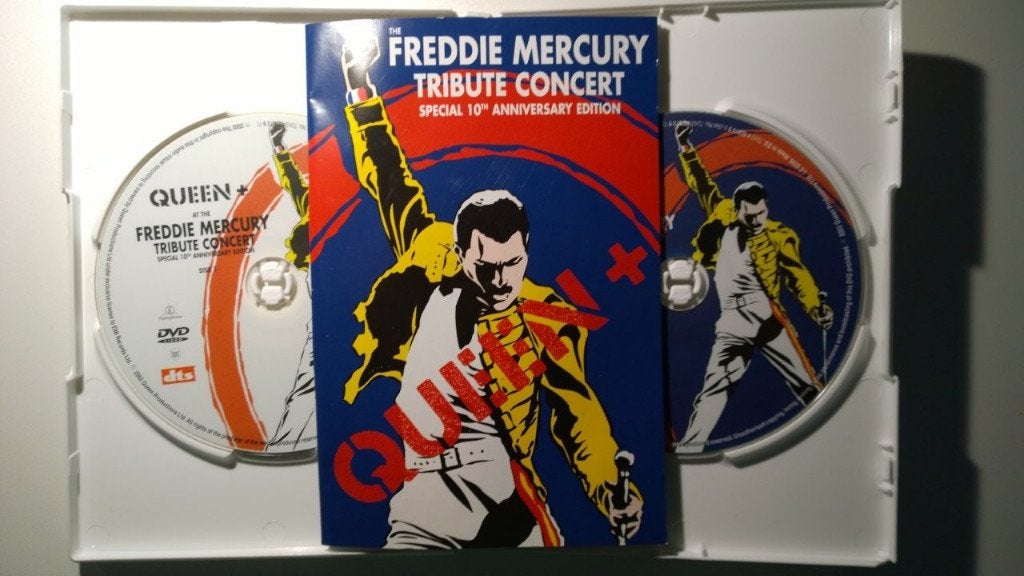 The Freddie Mercury Tribute Concert 10th Anniversary DVD, Alle leeftijden, Ophalen of Verzenden, Zo goed als nieuw