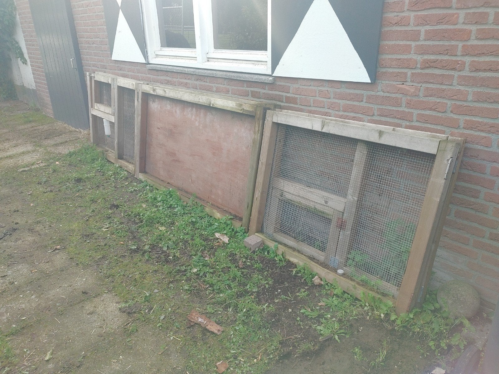 buiten ren voor konijnen / kippen etc GRATIS, Ophalen, Gebruikt, 110 cm of meer, Ren
