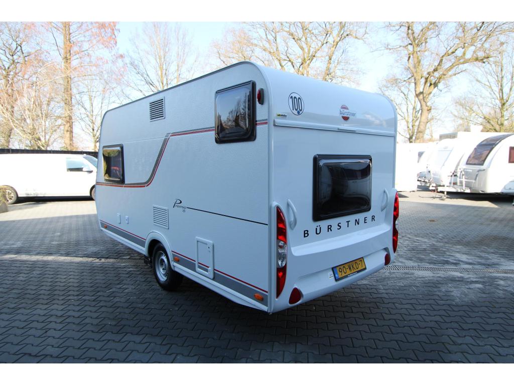 Bürstner Premio Life 415 TK 2022-Mover-Fietsendrage, Caravans en Kamperen, Caravans, Standaardzit, Bedrijf, 750 - 1000 kg, Bürstner