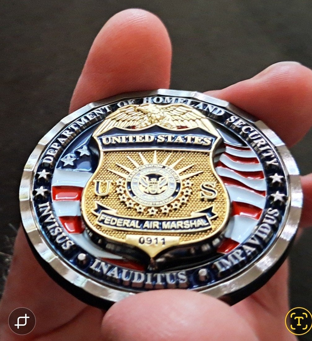 Coin Federal Air Marshal, Verzamelen, Ophalen of Verzenden