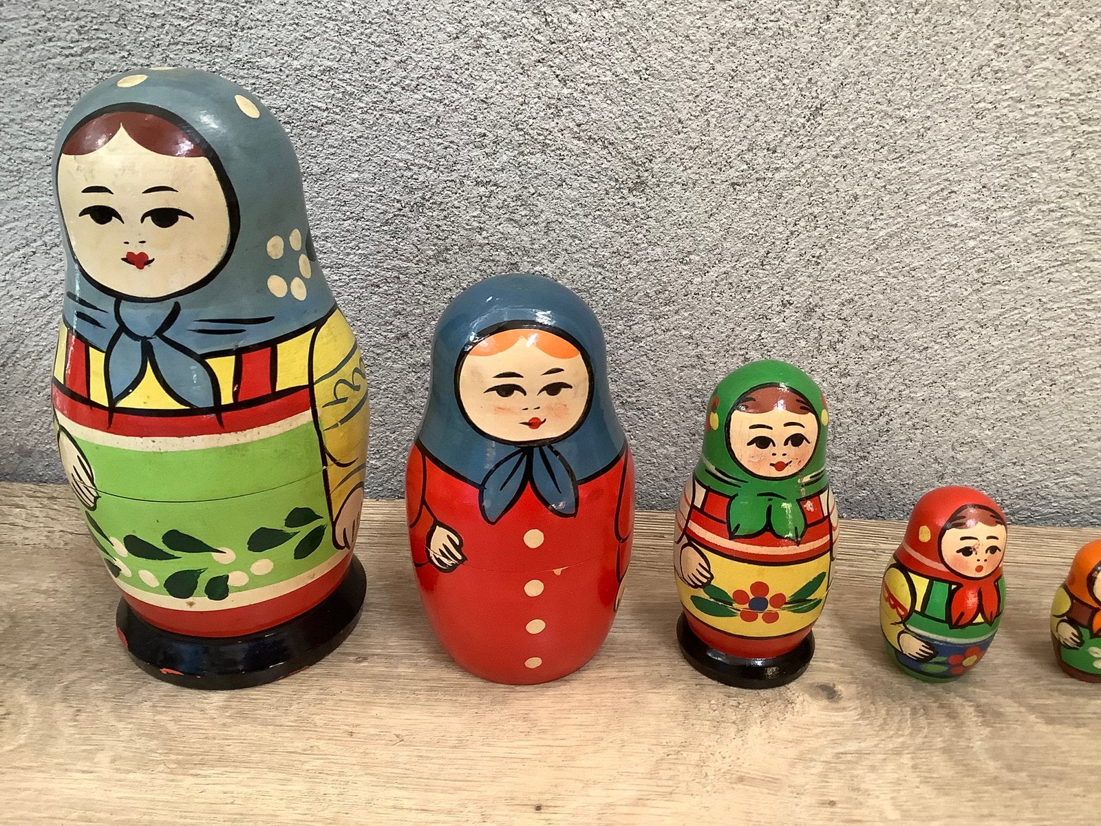 Vintage matroesjka, Ophalen of Verzenden, Gebruikt