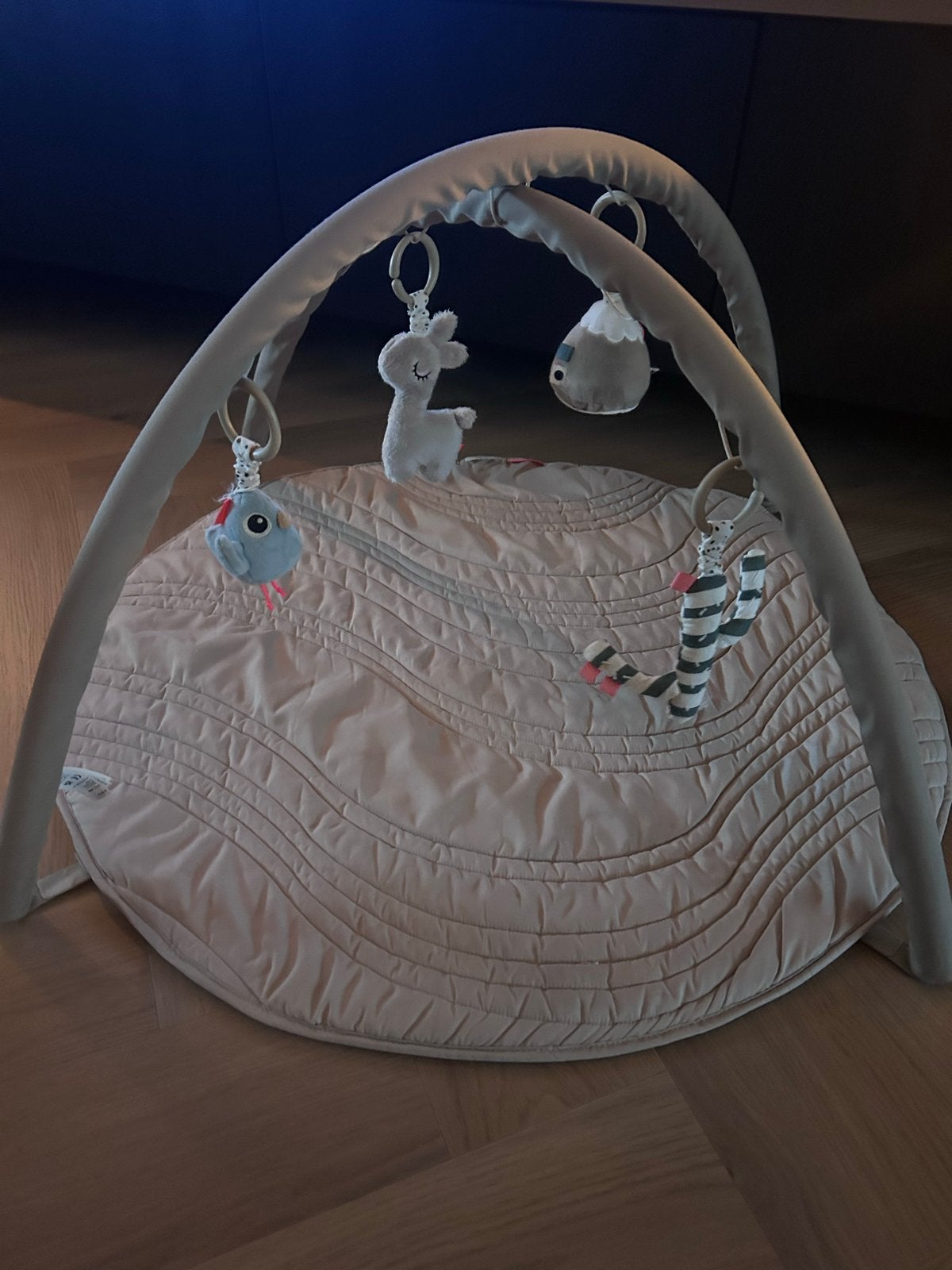 Done By Deer Babygym met speelkleed en hangende speeltjes, Ophalen of Verzenden, Gebruikt, Babygym