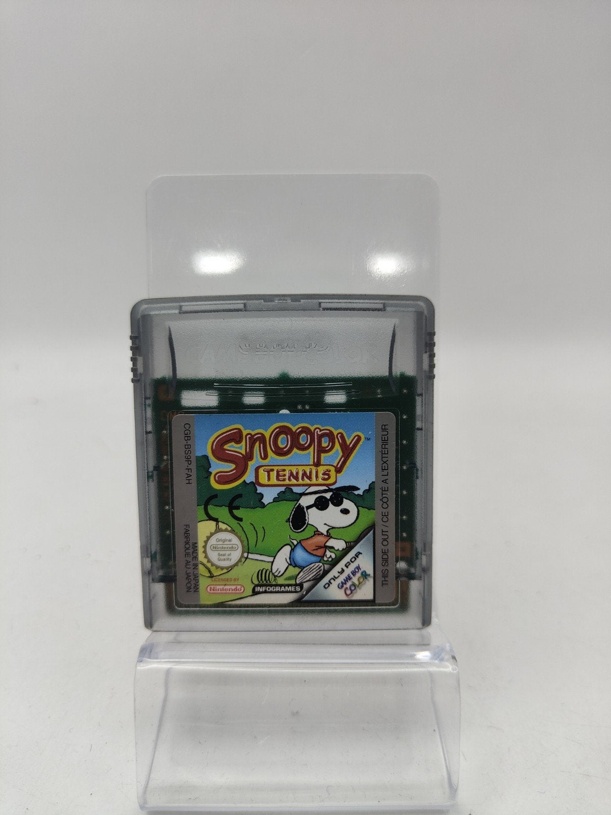 Snoopy Tennis GameBoy Color, Nintendo, Onbekend, Japan, 1 speler, Ophalen of Verzenden
