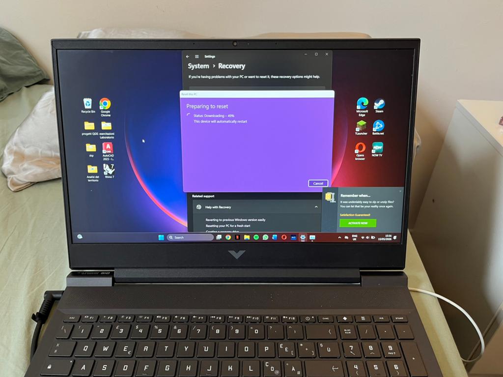 HP Victus 16 i7-12700H RTX 3050Ti Gaming Laptop, Computers en Software, Vintage Computers, Ophalen of Verzenden, HP Victus 16