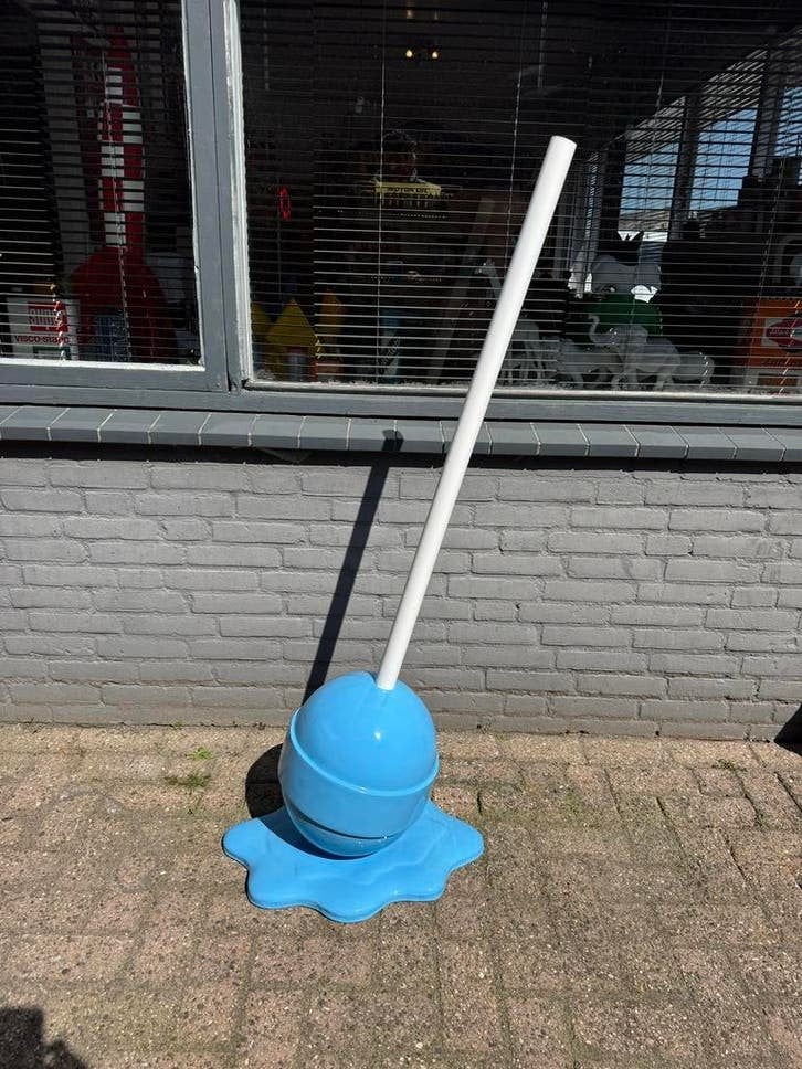 Grote Lolly Decoratie - Blauw beeld, Ophalen