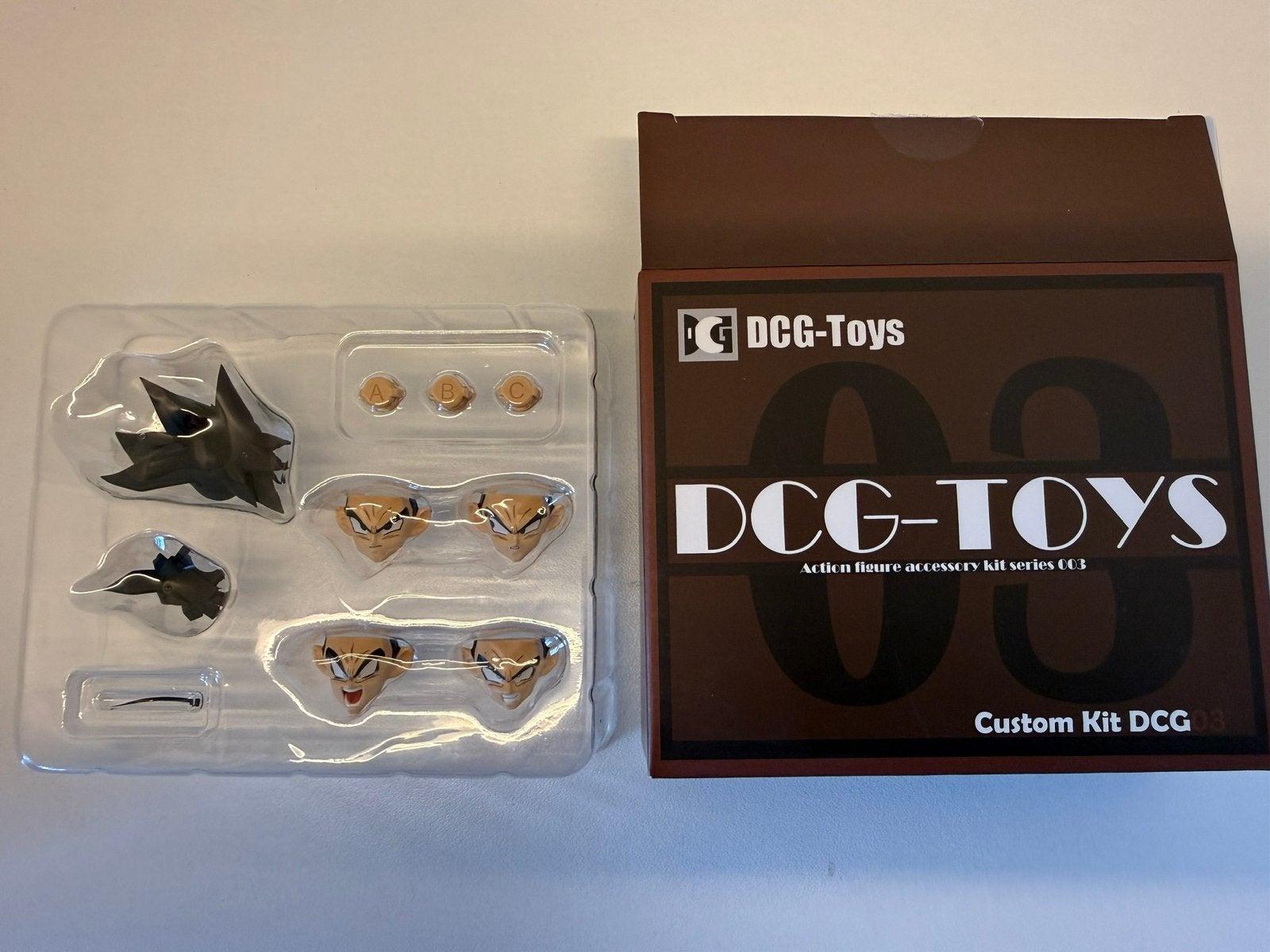 S.H. Figuarts Dragon Ball Z | DCG-Toys Custom Goku head Base, Ophalen of Verzenden, Nieuw