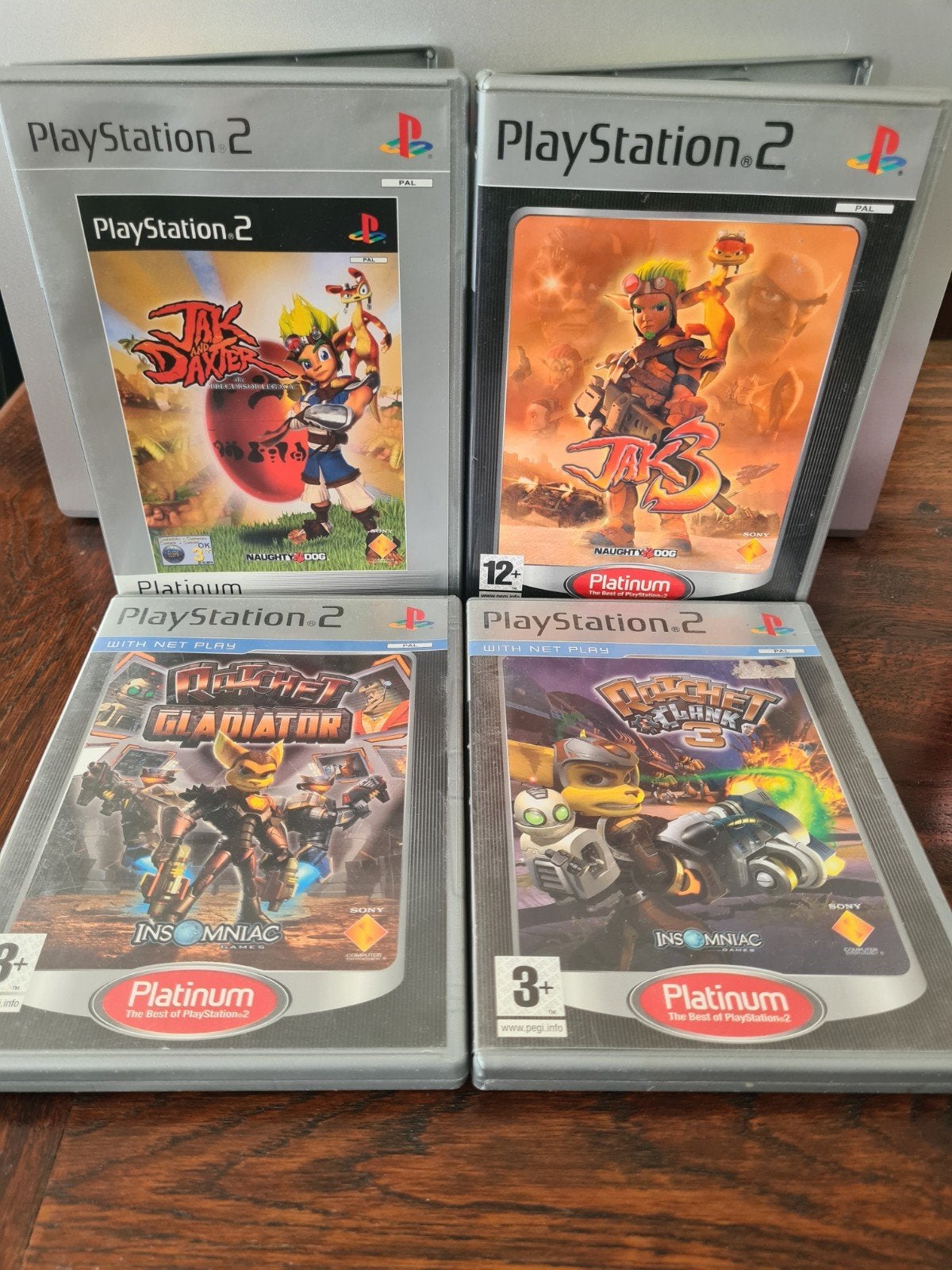 PlayStation 2 Games: Jak 3, Jak and Daxter, Ratchet & Clank, Avontuur en Actie, Online, Gebruikt, 1 speler