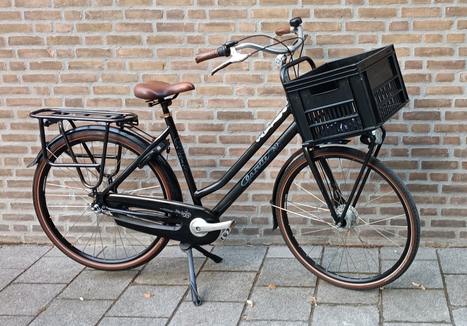 Gazelle Miss Grace Damesfiets, N3, in goede staat!, Ophalen, Versnellingen, Gazelle, Trommelrem