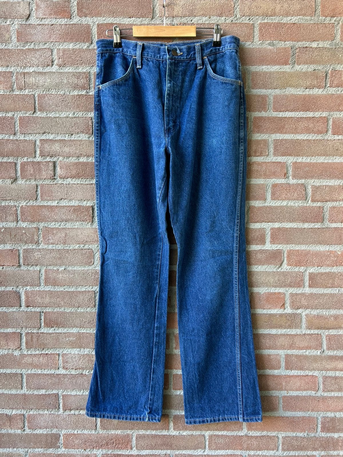 Rustler Vintage 60s 70s Denim Jeans Levi’s 501 Big E Lee RRL, Ophalen of Verzenden, Zo goed als nieuw, Blauw, W33 - W34 (confectie 48/50)