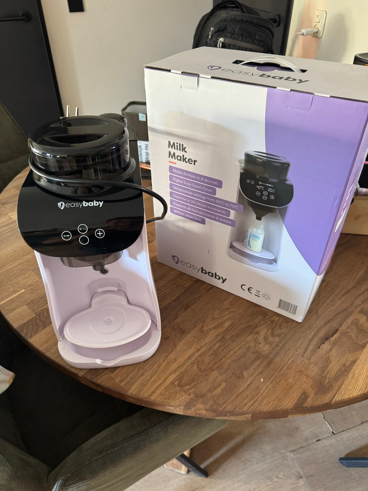 Easybaby Milkmaker /flesvoeding maker, Automatisch, Gebruikt, Ophalen of Verzenden, Flessenmaker
