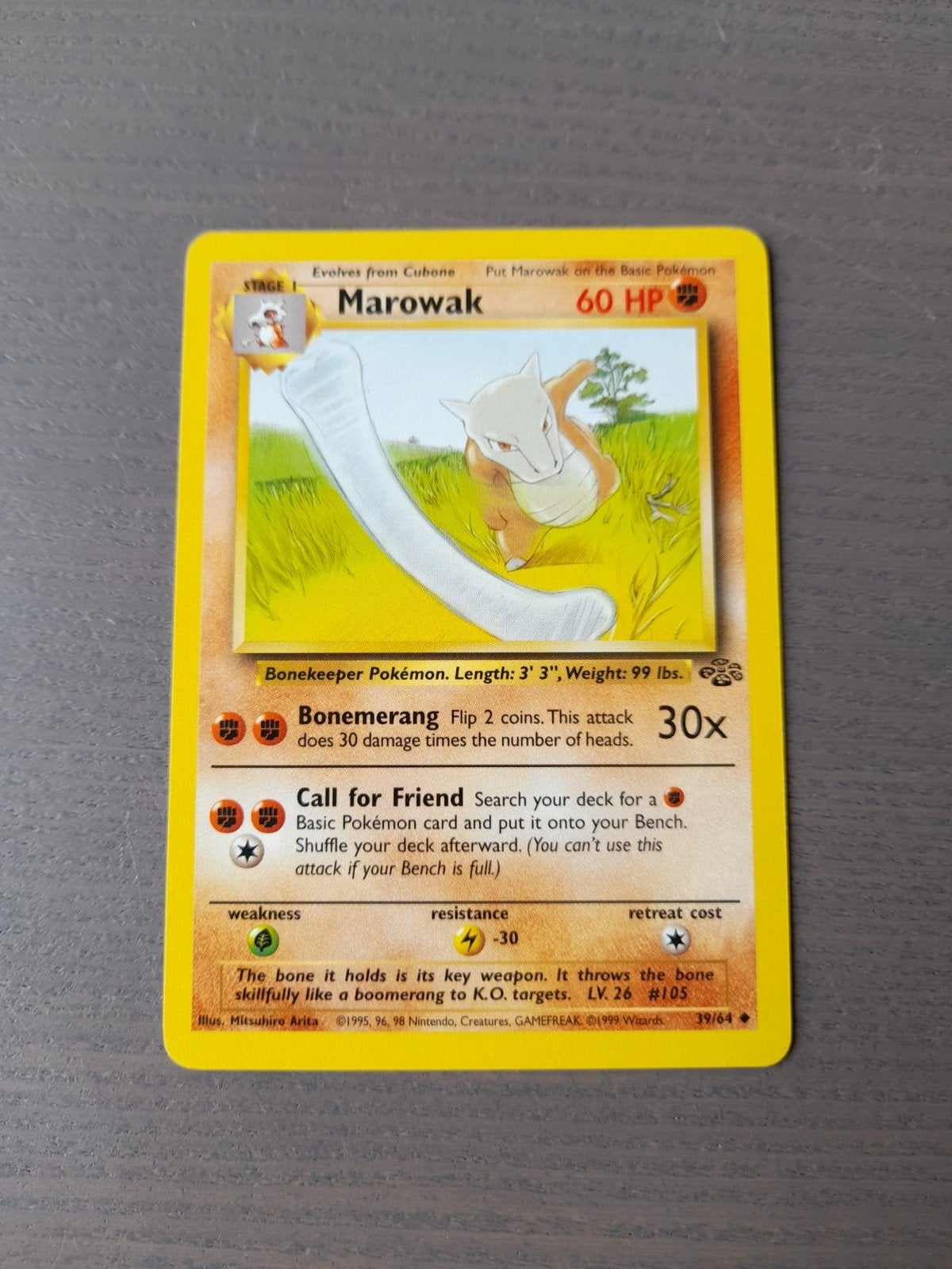 Jungle 39/64 marowak, Ophalen of Verzenden, Gebruikt, Losse kaart