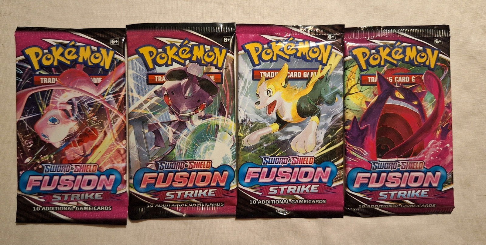 Pokemon Fusion Strike boosterpack art set, Verzenden, Nieuw, Booster