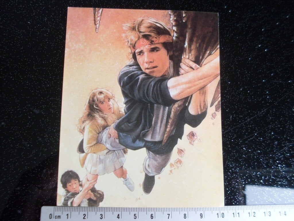 sticker The Goonies Drew Struzan, Verzenden, Zo goed als nieuw, Film, Tv of Omroep